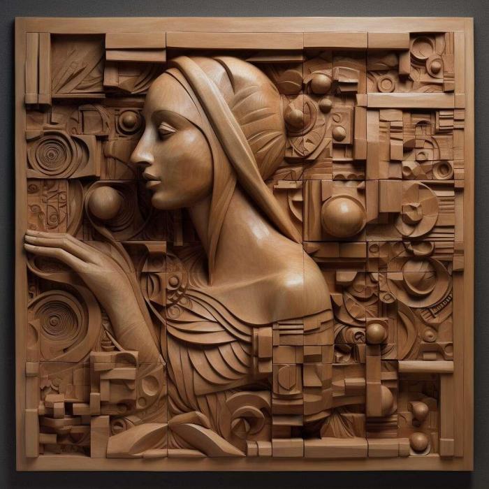 نموذج ثلاثي الأبعاد لآلة CNC 3D Art 